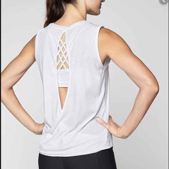 Athleta Tops - ❤️Athleta Essence Open Back Tank Top